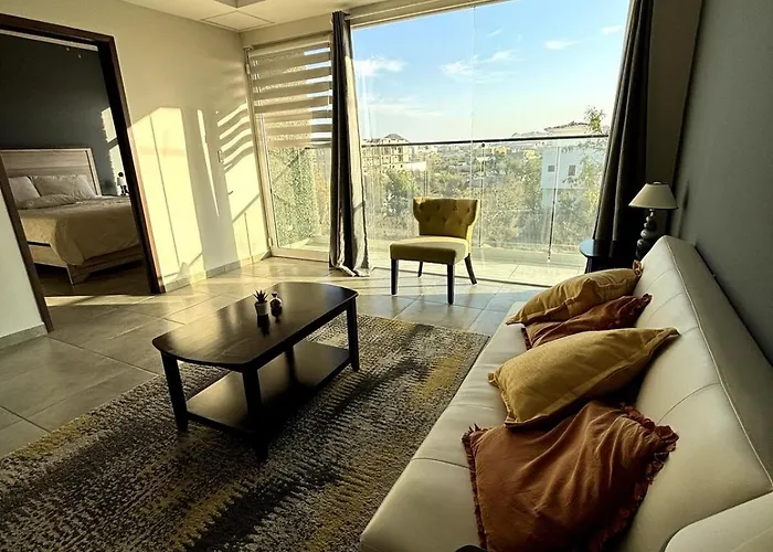 Sunset & Ocean View Beautiful Flat In Tezal -2 Br Appartement *